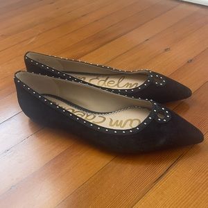 Sam Edelman Black Pointed Flats